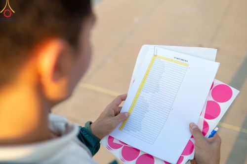 ภาพ No.60900:V.37 ยิ่งกว่าดี เพื่อ 80 ปีของพ่อ ภาพการเตรียมงานของหน่วยงานต่างๆ เพื่อพิธีฉลองอายุวัฒนมงคล 80 ปี หลวงพ่อธัมมชโย และรับถวายมหาสังฆทาน 10,000 กว่าวัดทั่วประเทศ ในวันคุ้มครองโลก วันจันทร์ที่ 22 เมษายน พ.ศ. 2567