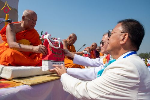 ภาพ No.130535:พิธีบรรพชาธรรมทายาท ในโครงการบรรพชา 1,250 รูป ณ แดนประสูติ สวนลุมพินี ประเทศเนปาล วันที่ 9 มีนาคม พ.ศ. 2567