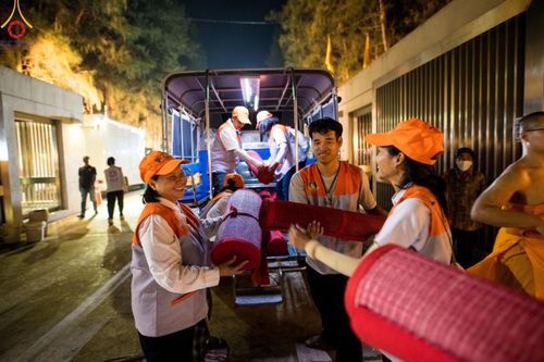 ภาพ No.108331:V.5 ทุ่มพลัง การเตรียมงาน เก็บงาน การรับบุญของเจ้าหน้าที่หน่วยงานต่างๆ เพื่อโครงการธรรมยาตรา กตัญญูบูชามหาปูชนียาจารย์ พระมงคลเทพมุนี (สด จนฺทสโร) พระผู้ปราบมาร อนุสรณ์สถาน 7 แห่ง ปีที่ 12 ระหว่างวันที่ 2 - 31 มกราคม พ.ศ. 2567