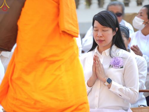 ภาพ No.195538:พิธีต้อนรับพระธรรมยาตรา ณ อนุสรณ์สถานลำดับที่ 4 สถานที่เกิดด้วยกายธรรม วัดโบสถ์(บน) ต.บางคูเวียง จ.นนทบุรี ในโครงการธรรมยาตรา กตัญญูบูชา มหาปูชนียาจารย์ พระมงคลเทพมุนี(สด จนฺทสโร) พระผู้ปราบมาร อนุสรณ์สถาน 7 แห่ง ปีที่ 13 วันที่ 15 มกราคม พ.ศ. 2568