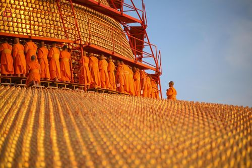 ภาพ No.194565:พิธีปฐมเริ่มสุวรรณรังสรรค์มหาธรรมกายเจดีย์ วันจันทร์ที่ 13 มกราคม พ.ศ. 2568 ณ มหาธรรมกายเจดีย์ วัดพระธรรมกาย จ.ปทุมธานี