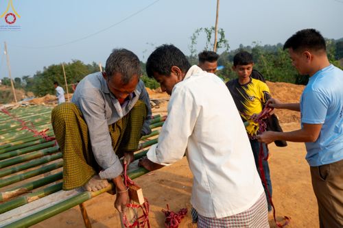 ภาพ No.127241:Photo Story ปฐมบรรพชาชาวพุทธมาร์มา เริ่ม วันที่ 2 กุมภาพันธ์ พ.ศ. 2567 ณ วัดธัมจักร อรัญกุฏิ เมืองรัมการ์ คาร์กาชารี บังกลาเทศ