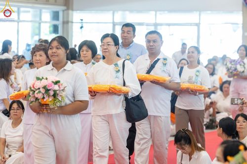 ภาพ No.148655:พิธีบุพเปตพลี, พิธีทอดผ้าป่า, พิธีไถ่ชีวิตโค 80 ตัว ให้ชีวิตสัตว์เป็นทาน ณ ศูนย์ปฎิบัติธรรมภาคใต้ อ.บางกล่ำ จ.สงขลา วันเสาร์ที่ 10 สิงหาคม พ.ศ. 2567