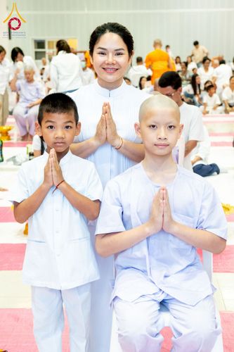 ภาพ No.213608:วันเสาร์ที่ 29 มีนาคม พ.ศ. 2568 พิธีปลงผม โครงการสามเณรยุวธรรมทายาท รุ่นที่ 33 โครงการสามเณรมัชฌิมธรรมทายาท รุ่นที่ 29 ณ ห้องปฏิบัติธรรมวิหารคด คอร์ 13 วัดพระธรรมกาย