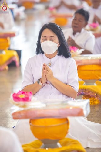 ภาพ No.131659:พิธีร่วมบุญบรรพชาสามเณร 5,000 รูป ณ บ้านแก้วเรือนทองคุณยาย สภาธรรมกายสากล วัดพระธรรมกาย วันเสาร์ที่ 23 มีนาคม พ.ศ. 2567