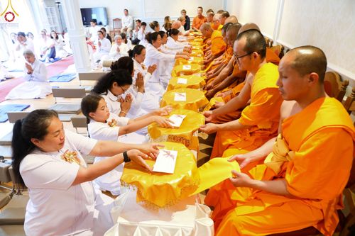 ภาพ No.85603:พิธีทอดผ้าป่าฉลองวัดพระธรรมกายเอกเกอร์ซุน  ในโอกาสสถาปนาครบรอบ 7 ปี  วันอาทิตย์ที่ 30 กรกฎาคม พ.ศ.2566 ณ วัดพระธรรมกายเอกเกอร์ซุน ประเทศนอร์เวย์