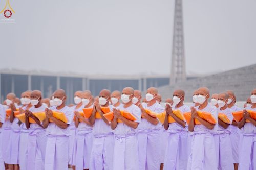 ภาพ No.64429:พิธีบรรพชาสามเณรธรรมทายาท โครงการอุปสมบทบูชาธรรมมหาปูชนียาจารย์ วันเสาร์ที่ 26 พฤศจิกายน พ.ศ. 2565 ณ วัดพระธรรมกาย จ.ปทุมธานี
