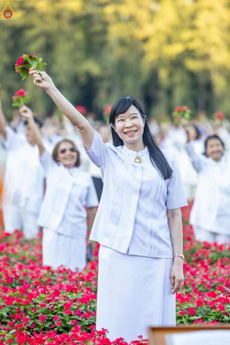 ภาพ No.280976:วันที่ 28 ธันวาคม พ.ศ.2568 กิจกรรมเก็บดอกแพงรวย ณ ทุ่งสวรรค์ตะวันฉาย วัดพระธรรมกาย