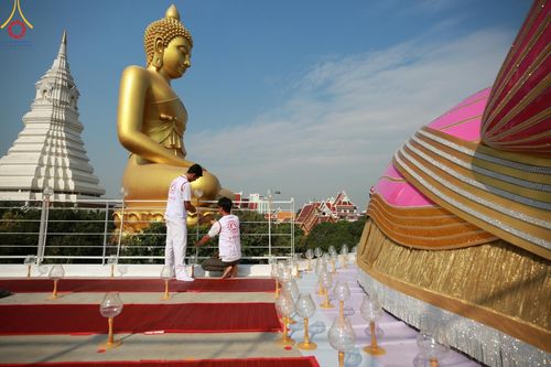 ภาพ No.120925:V.20 เป็นปลื้ม การเตรียมงาน เก็บงาน การรับบุญของเจ้าหน้าที่หน่วยงานต่างๆ เพื่อโครงการธรรมยาตรา กตัญญูบูชา มหาปูชนียาจารย์ พระมงคลเทพมุนี (สด จนฺทสโร) พระผู้ปราบมาร อนุสรณ์สถาน 7 แห่ง ปีที่ 12 ระหว่างวันที่ 2 - 31 มกราคม พ.ศ.2567