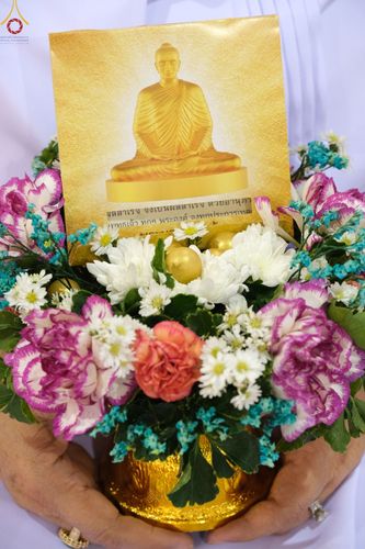 ภาพ No.77087:พิธีหล่อพระบรมพุทธเจ้า ในวันมาฆบูชา อาทิตย์ต้นเดือนที่ 6 มีนาคม พ.ศ. 2566 ณ วัดพระธรรมกาย จ.ปทุมธานี