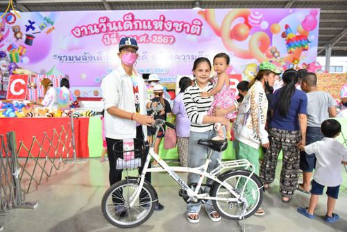 ภาพ No.111307:กิจกรรมงานวันเด็กแห่งชาติ รวมพลังเด็กเก่งและดี สร้างความดีสากล ปีที่ 6 ร่วมจัดโดย เทศบาลเมืองท่าโขลง พุทธสมาคมปทุมธานี องค์การบริหารส่วนตำบลคลองสาม ณ วัดพระธรรมกาย จ.ปทุมธานี วันที่ 13 มกราคม พ.ศ. 2567