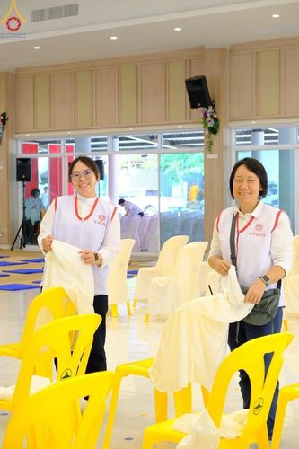 ภาพ No.128715:V.33 รวมพลังเพื่อบางกล่ำ การเตรียมงานของเจ้าหน้าที่หน่วยงานต่างๆ เพื่องานธรรมยาตราอัญเชิญพระบรมสารีริกธาตุ ประดิษฐาน ณ มหารัตนเจดีย์สิริปทุมสวรรค์ (เจดีย์อริยพุทธะ 5 พระองค์) ศูนย์ปฏิบัติธรรมภาคใต้ อ.บางกล่ำ จ.สงขลา ระหว่างวันที่ 9-10 มีนาคม พ.ศ. 2567