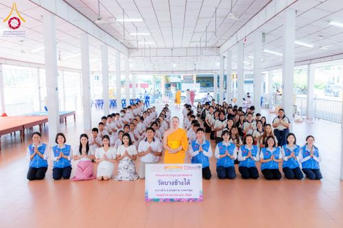 ภาพ No.199965:พิธีทอดผ้าป่าทำนุบำรุงศาสนสถาน ณ วัดบางช้างใต้ ตำบลบางช้าง อำเภอสามพราน จังหวัดนครปฐม ในโครงการธรรมยาตรา กตัญญูบูชา มหาปูชนียาจารย์ พระมงคลเทพมุนี(สด จนฺทสโร) พระผู้ปราบมาร อนุสรณ์สถาน 7 แห่ง ปีที่ 13 วันที่ 22 มกราคม พ.ศ. 2568