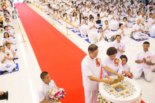 ภาพ No.128936:พิธีทอดผ้าป่าฉลองมหารัตนเจดีย์สิริปทุมสวรรค์ ณ ศูนย์ปฏิบัติธรรมภาคใต้ อ.บางกล่ำ จ.สงขลา วันที่ 10 มีนาคม พ.ศ. 2567