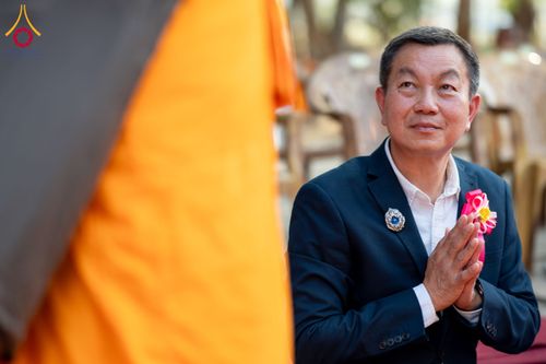 ภาพ No.132118:พิธีต้อนรับ พระ-สามเณร ธรรมยาตรา ในโครงการบรรพชา 1,250 รูป ณ แดนประสูติ สวนลุมพินี ประเทศเนปาล วันที่ 16-17 มีนาคม พ.ศ. 2567