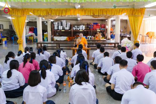 ภาพ No.196661:พิธีทอดผ้าป่าทำนุบำรุงศาสนสถาน ณ วัดไทยเจริญ ตำบลบางขุนกอง อำเภอบางกรวย จังหวัดนนทบุรี  ในโครงการธรรมยาตรา กตัญญูบูชา มหาปูชนียาจารย์ พระมงคลเทพมุนี(สด จนฺทสโร) พระผู้ปราบมาร อนุสรณ์สถาน 7 แห่ง ปีที่ 13 วันที่ 17 มกราคม พ.ศ. 2568