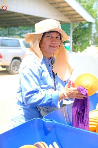 ภาพ No.127529:V.31 ทุ่มเทเพื่อบางกล่ำ การเตรียมงานของเจ้าหน้าที่หน่วยงานต่างๆ  เพื่องานธรรมยาตราอัญเชิญพระบรมสารีริกธาตุ ประดิษฐาน ณ มหารัตนเจดีย์สิริปทุมสวรรค์ (เจดีย์อริยพุทธะ 5 พระองค์) ณ ศูนย์ปฏิบัติธรรมภาคใต้ อ.บางกล่ำ จ.สงขลา ระหว่างวันที่ 9-10 มีนาคม พ.ศ. 2567