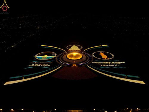 ภาพ No.75332:พิธีจุดประทีปถวายเป็นพุทธบูชา และบูชาธรรมมหาปูชนียาจารย์ ในโครงการธรรมยาตรากตัญญูบูชา มหาปูชนียาจารย์ พระมงคลเทพมุนี(สด จนฺทสโร) พระผู้ปราบมาร ปีที่ 11 ณ อนุสรณ์สถานลำดับที่ 7 สถานที่ขยายวิชชาธรรมกาย วัดพระธรรมกาย จ.ปทุมธานี วันที่ 31 มกราคม พ.ศ. 2566