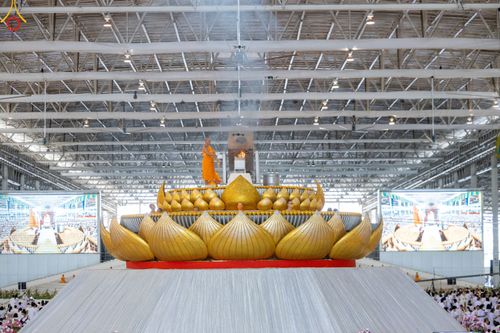 ภาพ No.82368:พิธีหล่อพระประธานเพื่อประดิษฐาน ณ มหาวิหารคด วันอาทิตย์ที่ 11 มิถุนายน พ.ศ. 2566 ณ สภาธรรมกายสากล วัดพระธรรมกาย