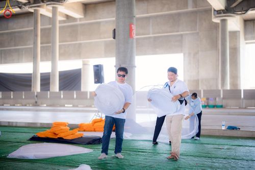 ภาพ No.220585:วันที่ 22 - 25 เมษายน พ.ศ. 2568 การต้อนรับพักค้างพระสังฆาธิการ และการเก็บงานพักค้าง เพื่องานวันคุ้มครองโลก ณ วัดพระธรรมกาย