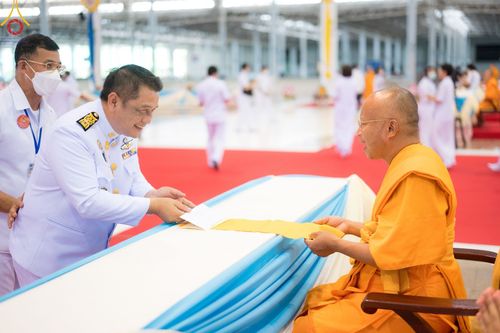 ภาพ No.85512:พิธีมุทิตาสักการะ พระราชาคณะ และพระครูสัญญาบัตร วันอาทิตย์ที่ 30 กรกฎาคม พ.ศ. 2566  ณ สภาธรรมกายสากล วัดพระธรรมกาย