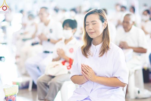 ภาพ No.102402:พิธีถวายอุปกรณ์ทำความสะอาด ณ บ้านแก้วเรือนทองคุณยายอาจารย์ฯ วัดพระธรรมกาย วันเสาร์ที่ 16 ธันวาคม พ.ศ. 2566