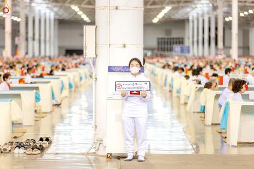 ภาพ No.238283:วันอาทิตย์ที่ 3 สิงหาคม พ.ศ. 2568 ภาพเจ้าหน้าที่ทุกสถานะ ปฏิบัติหน้าที่ ในงานวันสมาธิโลก วัดพระธรรมกาย