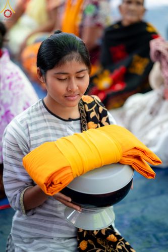 ภาพ No.130286:Photo Story ปฐมบรรพชาชาวพุทธมาร์มา Episode 3/5 วันที่ 9 กุมภาพันธ์ พ.ศ. 2567 ในโครงการบรรพชาสามเณร ครั้งแรกของชาวพุทธมาร์มา บังกลาเทศ ณ วัดธัมจักร อรัญกุฏิ เมืองรัมการ์ คาร์กาชารี บังกลาเทศ