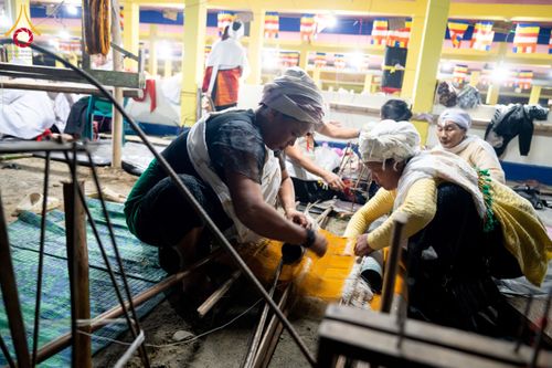 ภาพ No.176182:พิธีทอดกฐินสมทบ โดยมูลนิธิธรรมกาย ในนามหลวงพ่อธัมมชโย ณ วัดสัทธนารามา บานา วิหาร เมืองไดยุน รัฐอรุนาจาลประเทศ ประเทศอินเดีย วันที่ 15 พฤศจิกายน พ.ศ. 2567
