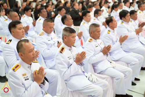 ภาพ No.262488:วันที่ 30 ตุลาคม พ.ศ. 2568 พสกนิกรอำเภอคลองหลวง จัดพิธีบำเพ็ญกุศลสัตตมวาร ถวายพระราชกุศลแด่สมเด็จพระพันปีหลวง ณ วัดพระธรรมกาย