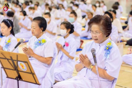 ภาพ No.120616:พิธีถวายภัตตาหารเป็นสังฆทาน แด่คณะพระธรรมยาตรา ปีที่ 12 วันที่ 29 มกราคม พ.ศ. 2567 ณ สภาธรรมกายสากล วัดพระธรรมกาย