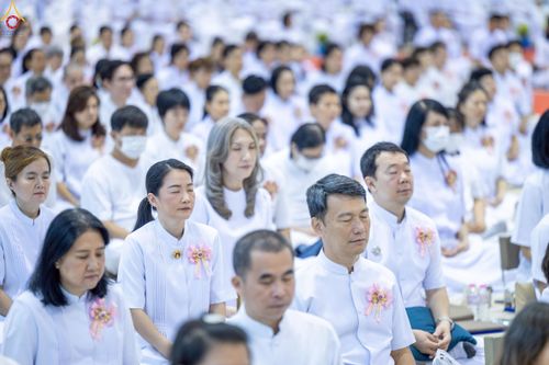 ภาพ No.243616:วันอาทิตย์ที่ 7 กันยายน พ.ศ. 2568 พิธีบูชาครูผู้ค้นพบวิชชาธรรมกาย , พิธีบูชาข้าวพระ ณ สภาธรรมกายสากล วัดพระธรรมกาย
