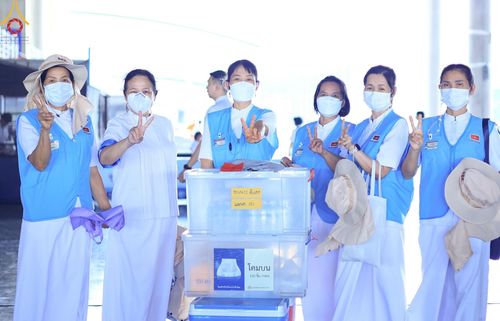 ภาพ No.125701:V.28 มาฆะ สาธุดังๆ  การรับบุญเตรียมงาน ปฎิบัติงาน เก็บงาน ของเจ้าหน้าที่หน่วยงานต่างๆ เพื่อวันมาฆบูชา วันเสาร์ที่ 24 กุมภาพันธ์ พ.ศ. 2567 ณ วัดพระธรรมกาย จ.ปทุมธานี