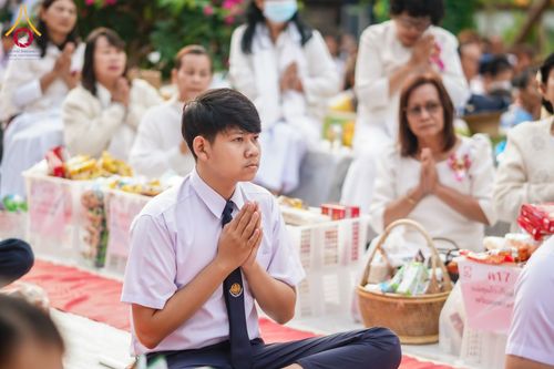 ภาพ No.206771:พิธีตักบาตรพระ 1,000 รูป ปืที่ 7 วันอาทิตย์ที่ 9 กุมภาพันธ์ พ.ศ. 2568 ณ วัดห้วยตองสัก อำเภอจอมทอง จังหวัดเชียงใหม่