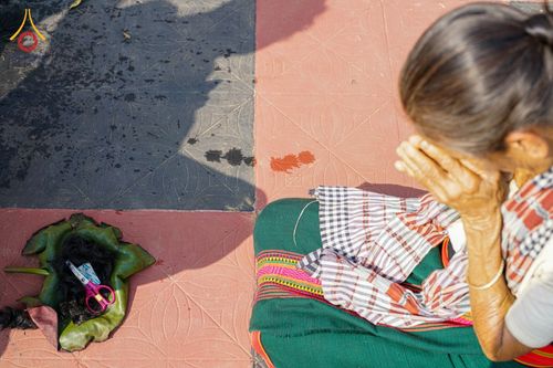 ภาพ No.75770:พิธีตัดปอยผม และ ปลงผมนาคธรรมทายาท ในโครงการบรรพชาสามเณรหมู่ครั้งที่ 3 วันที่ 9 กุมภาพันธ์ พ.ศ. 2566 ณ วัดเบงกาลี เมืองคากาจารี ประเทศบังกลาเทศ