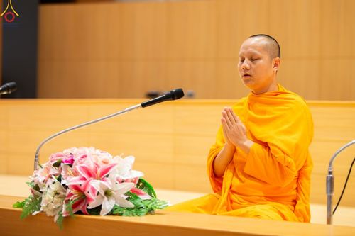 ภาพ No.90405:งานสัมมนา ผู้นำบุญยอดกัลยาณมิตร 77 จังหวัดทั่วไทย โครงการกฐินสามัคคีทั่วไทย 5,000 วัด พุทธศักราช 2566 และโครงการอุปสมบท 3,000 รูป บูชาธรรมมหาปูชนียาจารย์ ระหว่าง วันที่ 6 - 8 ตุลาคม พ.ศ. 2566 ณ จ.นครราชสีมา