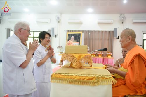 ภาพ No.270242:วันอาทิตย์ที่ 9 พฤศจิกายน พ.ศ. 2568 พิธีทอดผ้าป่าสร้างองค์พระเจดีย์สระบุรี สถาปนาองค์พระเจดีย์ เพื่อสร้างสันติภาพโลก ณ ศูนย์ปฏิบัติธรรมสระบุรี อ.พระพุทธบาท จ.สระบุรี