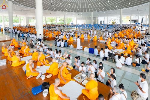 ภาพ No.85671:พิธีบุพเปตพลีครั้งที่ 138 ร่วมอุทิศบุญแด่หมู่ญาติที่ล่วงลับไปแล้ว และสืบทอดอายุพระพุทธศาสนา วันพุธที่ 16 สิงหาคม พ.ศ. 2566 (วันพระแรม 15 ค่ำ เดือน 8-8 ณ หอฉันคุณยายอาจารย์ฯ วัดพระธรรมกาย