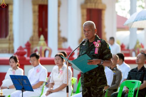 ภาพ No.234389:วันพฤหัสบดีที่ 24 กรกฎาคม พ.ศ. 2568 พิธีถวายสังฆทานแก่คณะสงฆ์ 323 วัด , พิธีมอบกองทุนหนุนแรงใจช่วยครูใต้ , พิธีทำบุญส่วนกุศลแด่ผู้วายชนม์ ในเหตุการณ์ความไม่สงบ 4 จังหวัด ชายแดนภาคใต้ (ปัตตานี , ยะลา , นราธิวาส , สงขลา) ปีที่ 21 ครั้งที่ 179 ณ วัดเวฬุวัน 