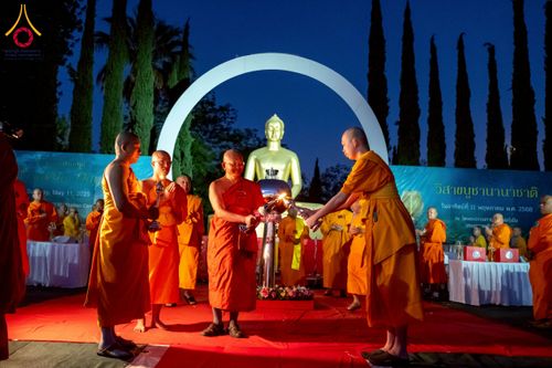 ภาพ No.225725:วันอาทิตย์ที่ 11 พฤษภาคม พ.ศ. 2568 วัดพระธรรมกายแคลิฟอร์เนีย จัดงานวิสาขบูชานานาชาติ และถวายมหาสังฆทานคณะสงฆ์ 120 รูป