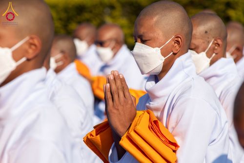 ภาพ No.130474:พิธีบรรพชาธรรมทายาท ในโครงการบรรพชา 1,250 รูป ณ แดนประสูติ สวนลุมพินี ประเทศเนปาล วันที่ 9 มีนาคม พ.ศ. 2567