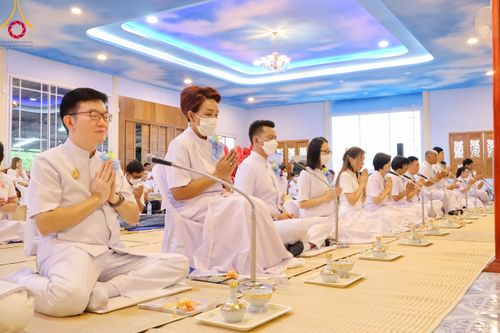 ภาพ No.112985:พิธีถวายภัตตาหารเป็นสังฆทาน แด่คณะพระธรรมยาตรา ปีที่ 12 วันที่ 16 มกราคม พ.ศ. 2567 ณ วัดโบสถ์(บน) บางคูเวียง จ.นนทบุรี