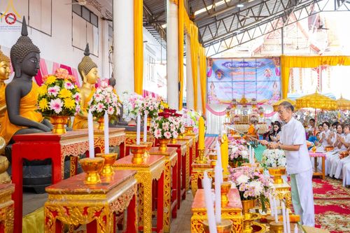 ภาพ No.167070:พิธีทอดกฐิน ณ วัดอัยยิการาม จ.ปทุมธานี ในโครงการกฐินสามัคคีทั่วไทย 30,000 วัด บูชาธรรม 80 ปี หลวงพ่อธัมมชโย โดยคณะศิษยานุศิษย์วัดพระธรรมกาย วันที่ 23 ตุลาคม พ.ศ. 2567