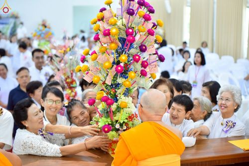 ภาพ No.230084:วันพฤหัสบดีที่ 26 มิถุนายน พ.ศ. 2568 พิธีทอดผ้าป่าฉลองอาคารชุดศูนย์ปฏิบัติธรรมน้ำใสใจสว่าง น้อมบูชาธรรมอายุวัฒนะมงคล 81 ปี หลวงพ่อธัมมชโย ณ ศูนย์ปฏิบัติธรรมน้ำใสใจสว่าง เขตบางกอกน้อย กรุงเทพมหานคร