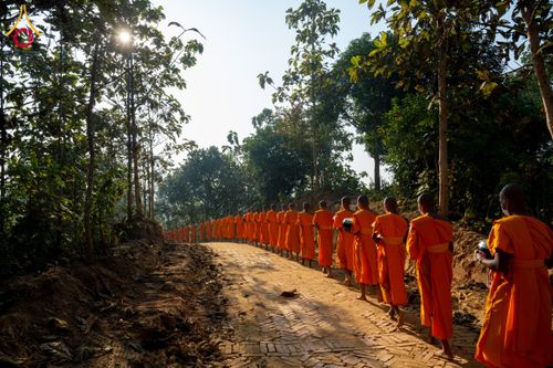 ภาพ No.130801:Photo Story ปฐมบรรพชาชาวพุทธมาร์มา บังกลาเทศ Episode 4/5  วันที่ 10 กุมภาพันธ์พ.ศ. 2567