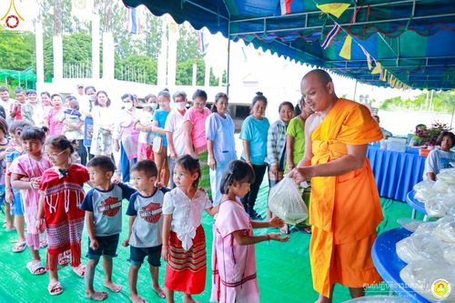 ภาพ No.86788:พิธีทอดผ้าป่าสมทบทุนสร้างอาคารปฏิบัติธรรม  วันอาทิตย์ที่ 26 สิงหาคม พ.ศ. 2566  ณ ศูนย์ปฏิบัติธรรมสวนผึ้ง จ.ราชบุรี