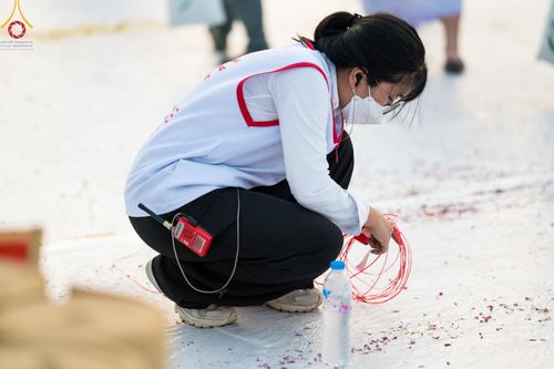 ภาพ No.113414:V.12 พลังหมู่ การเตรียมงาน เก็บงาน การรับบุญของเจ้าหน้าที่หน่วยงานต่างๆ เพื่อโครงการธรรมยาตรา ปีที่ 12 ระหว่างวันที่ 2 - 31 มกราคม พ.ศ. 2567