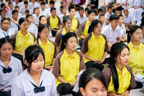 ภาพ No.184370:กิจกรรมวันรวมพลังเด็กดี V-Star ผู้นำฟื้นฟูศีลธรรมโลก ในวันที่ 11 ธันวาคม พ.ศ. 2567 ณ วิทยาลัยเทคโนโลยีบริหารธุรกิจ จังหวัดชัยภูมิ