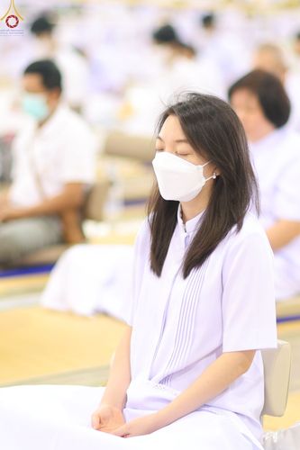 ภาพ No.76941:พิธีบูชาข้าวพระ ในวันมาฆบูชา อาทิตย์ต้นเดือนที่ 6 มีนาคม พ.ศ. 2566 ณ วัดพระธรรมกาย จ.ปทุมธานี