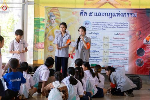 ภาพ No.187439:วันรวมพลังเด็กดี V-star ผู้นำฟื้นฟูศีลธรรมโลก ณ ศูนย์อบรมเยาวชนอุตรดิตถ์ อำเภอทองแสนขัน วันที่ 27 ธันวาคม พ.ศ. 2567